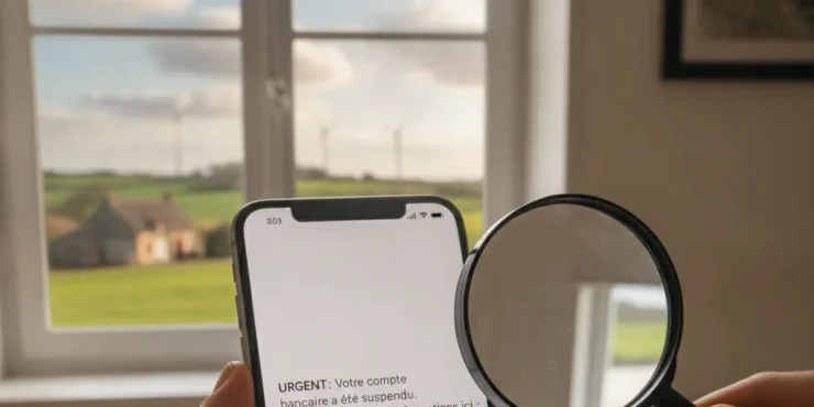 reconnaitre sms frauduleux